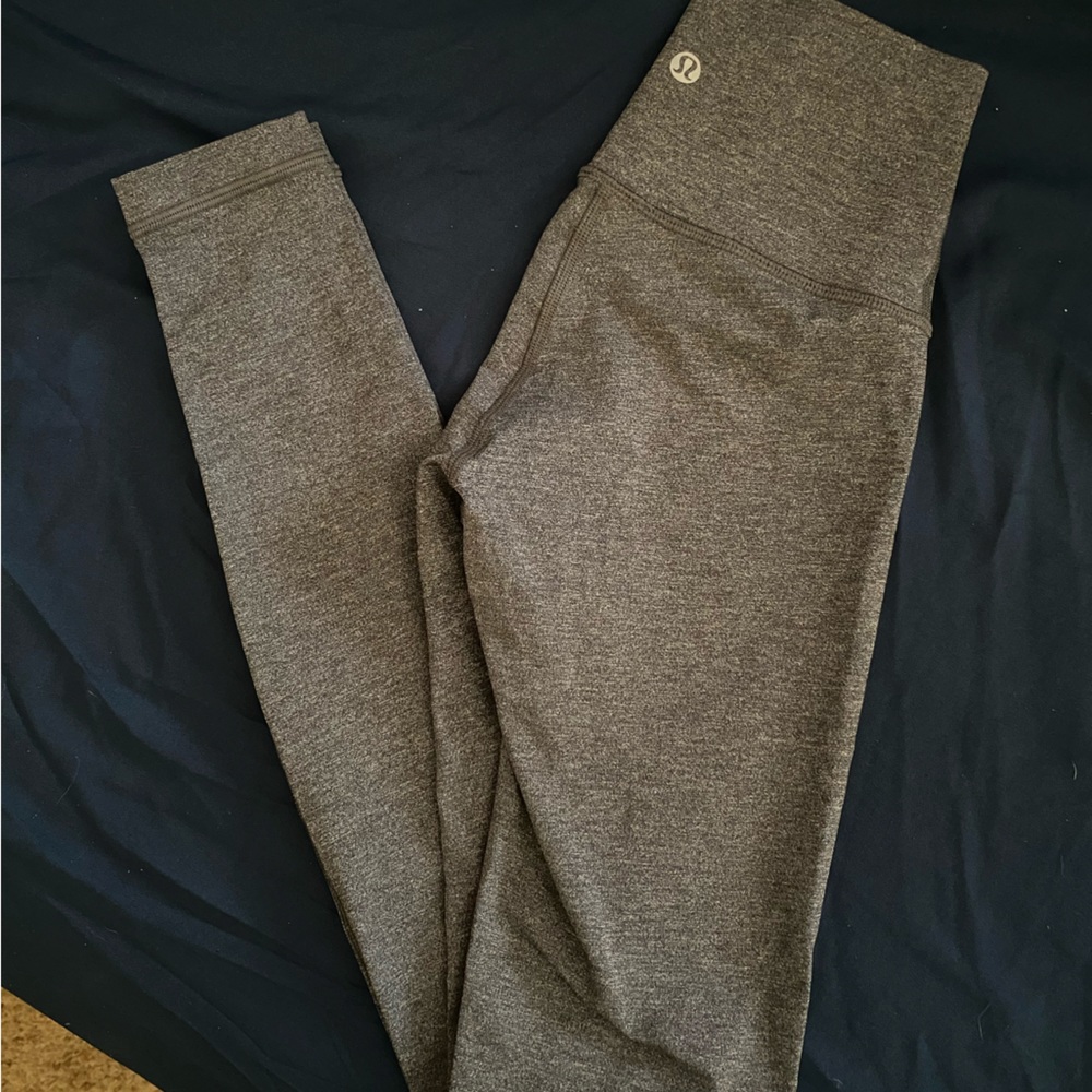 Lululemon Wunder Under Heather Grey Size 2